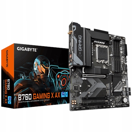 Gigabyte B760 Gaming X Ax 1.1 M/b Rodzina procesorów Intel Gniazdo pr