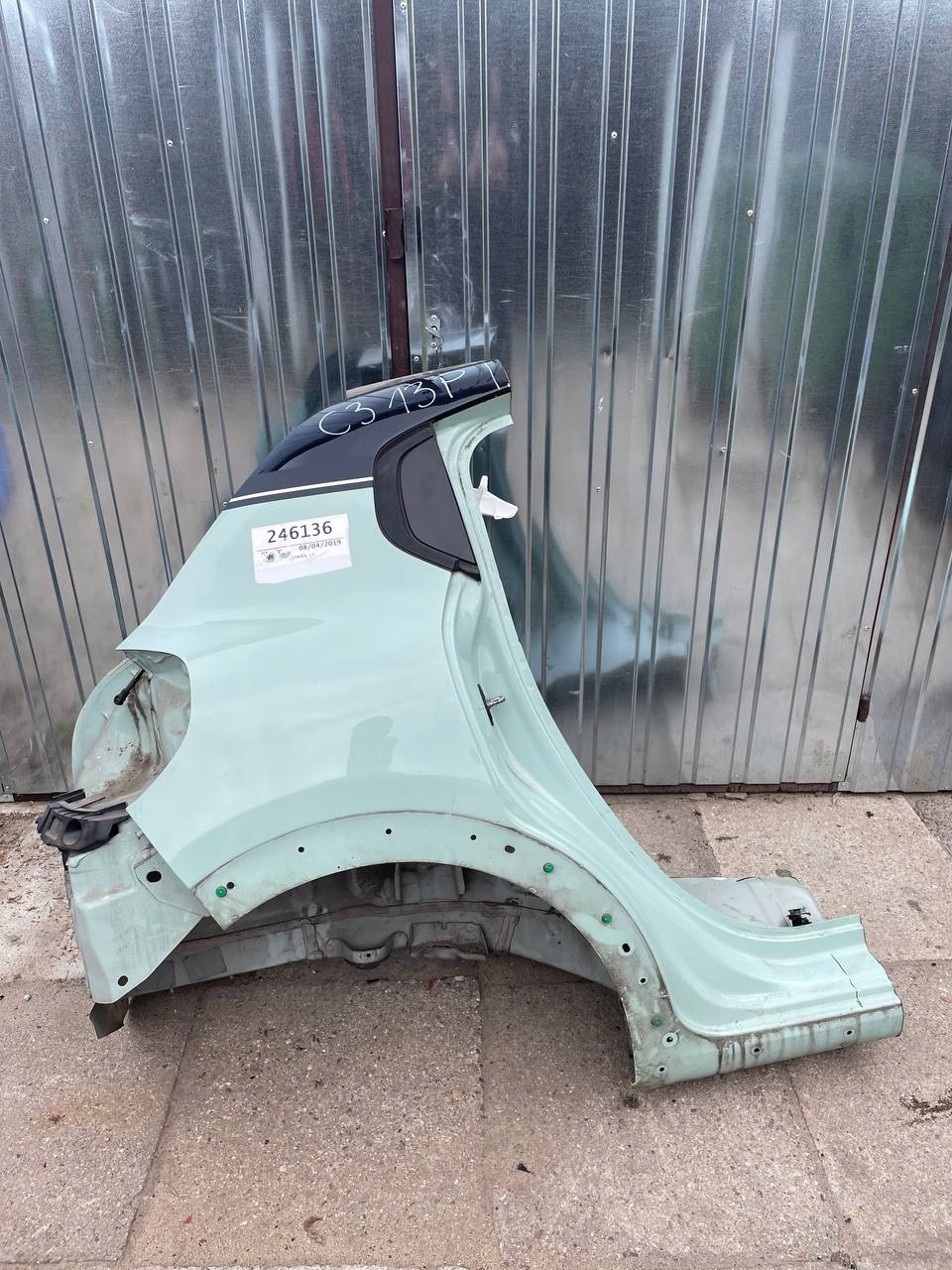 quarter fender threshold right rear part CITROEN C3 III ELSB