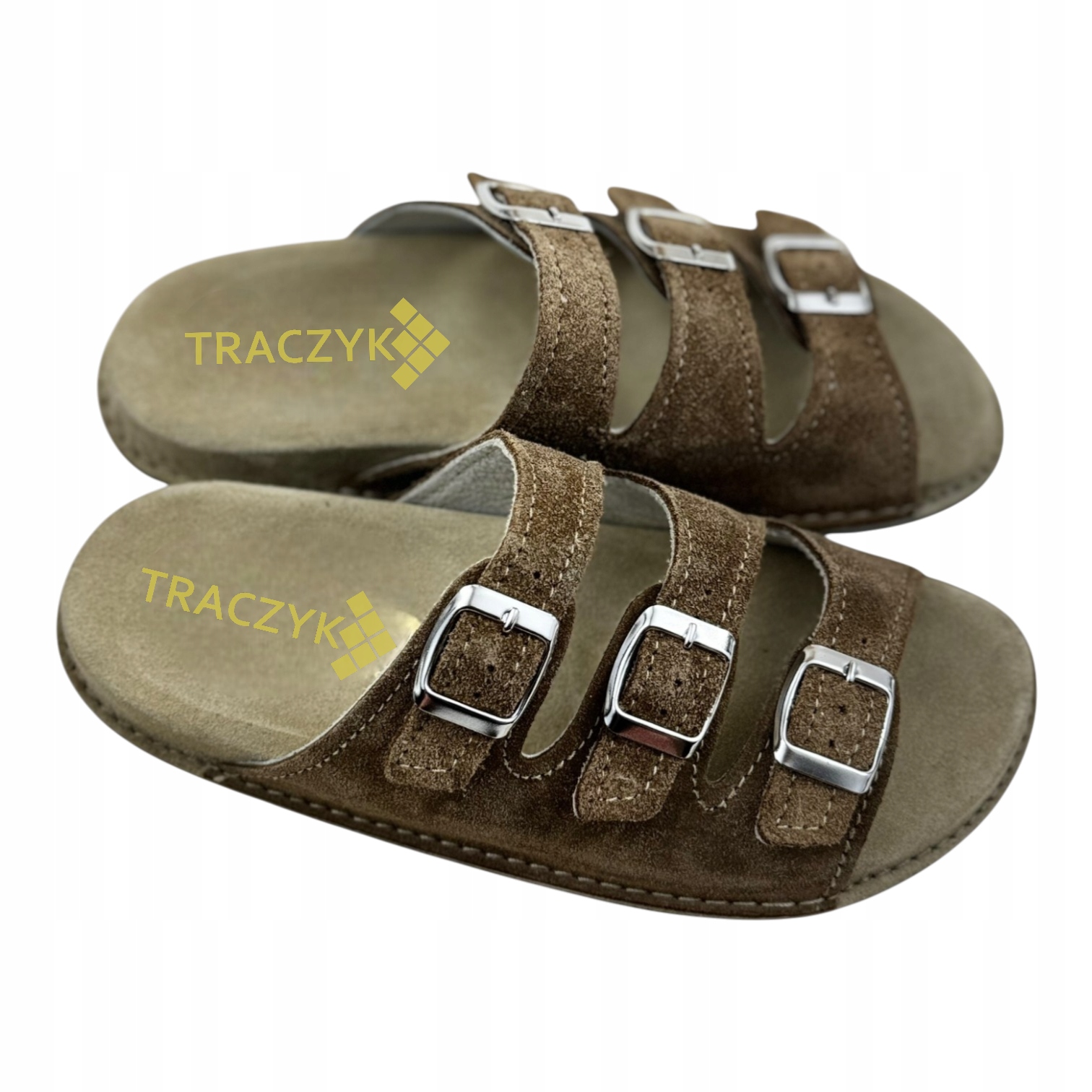 Kožené Anatomické Nazouváky Semiš Odolné Profilované Výrobce vel. 38