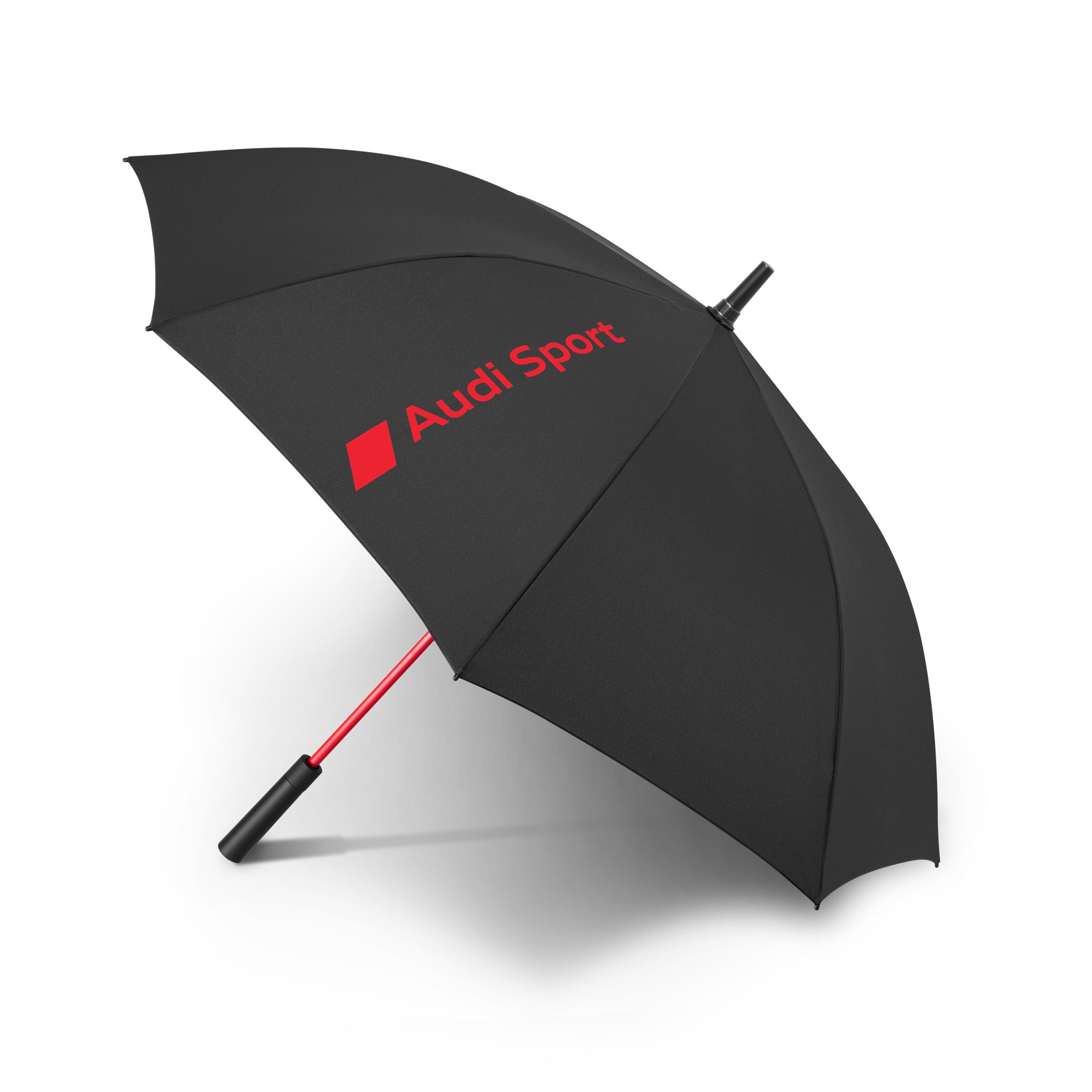 Duży Parasol Audi Sport Czarno Czerwony Aso Oryginał Nowa Kolekcja