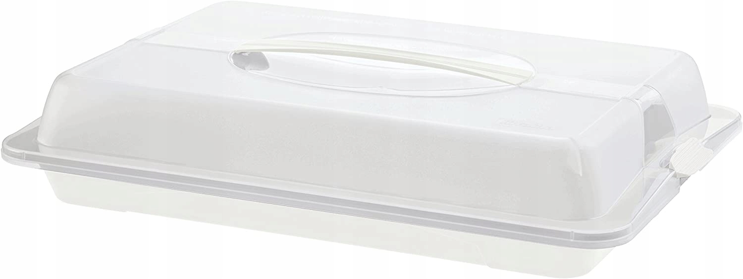 

Pojemnik na ciasto średni Rotho John biały