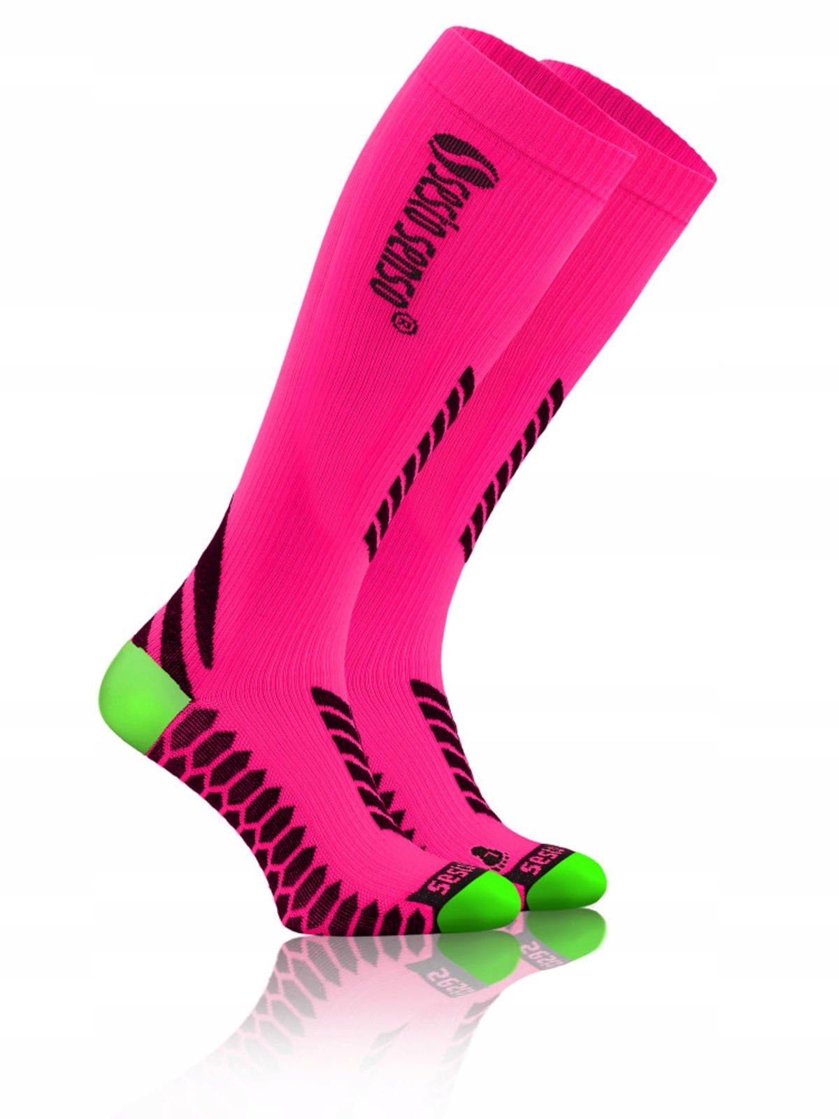 SKARPETY PODKOLANÓWKI SPORTOWE KOMPRESYJNE bieganie trekking długie *43-46 Kolekcja Skarpety kompresyjne