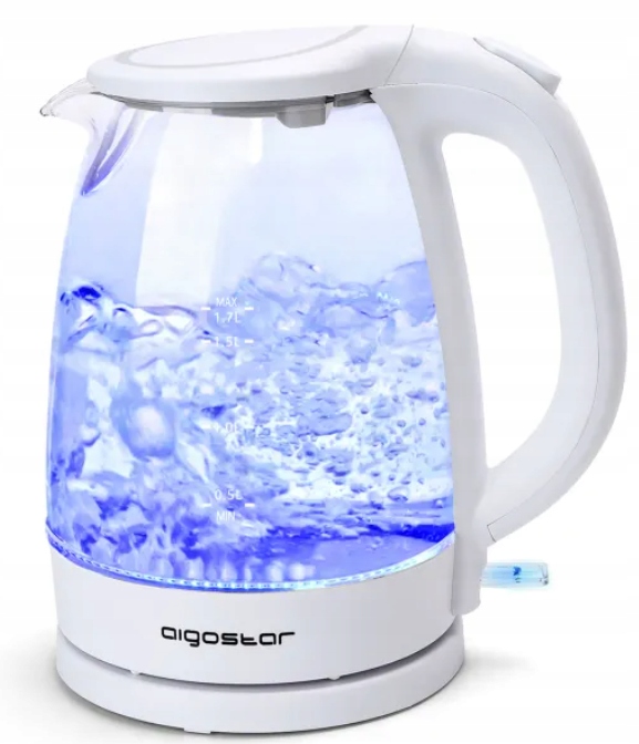 Elektrická Skleněná Led Konvice 1,7 L 2200 W