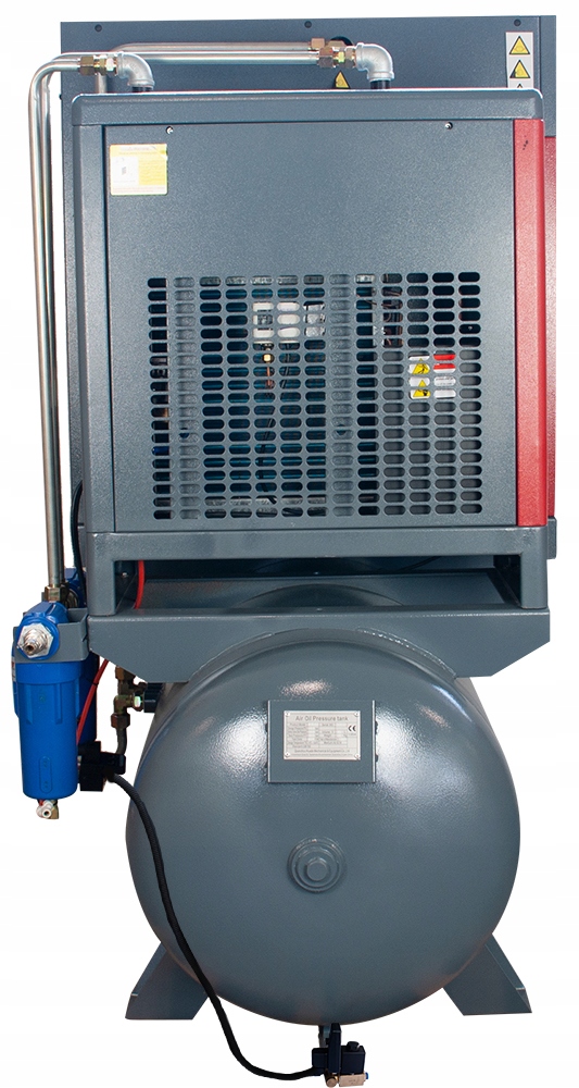 Kompresor śrubowy z osuszaczem ziębniczym Kupczyk KKS 15/500D 1600 l/min Moc (kW) 11 kW