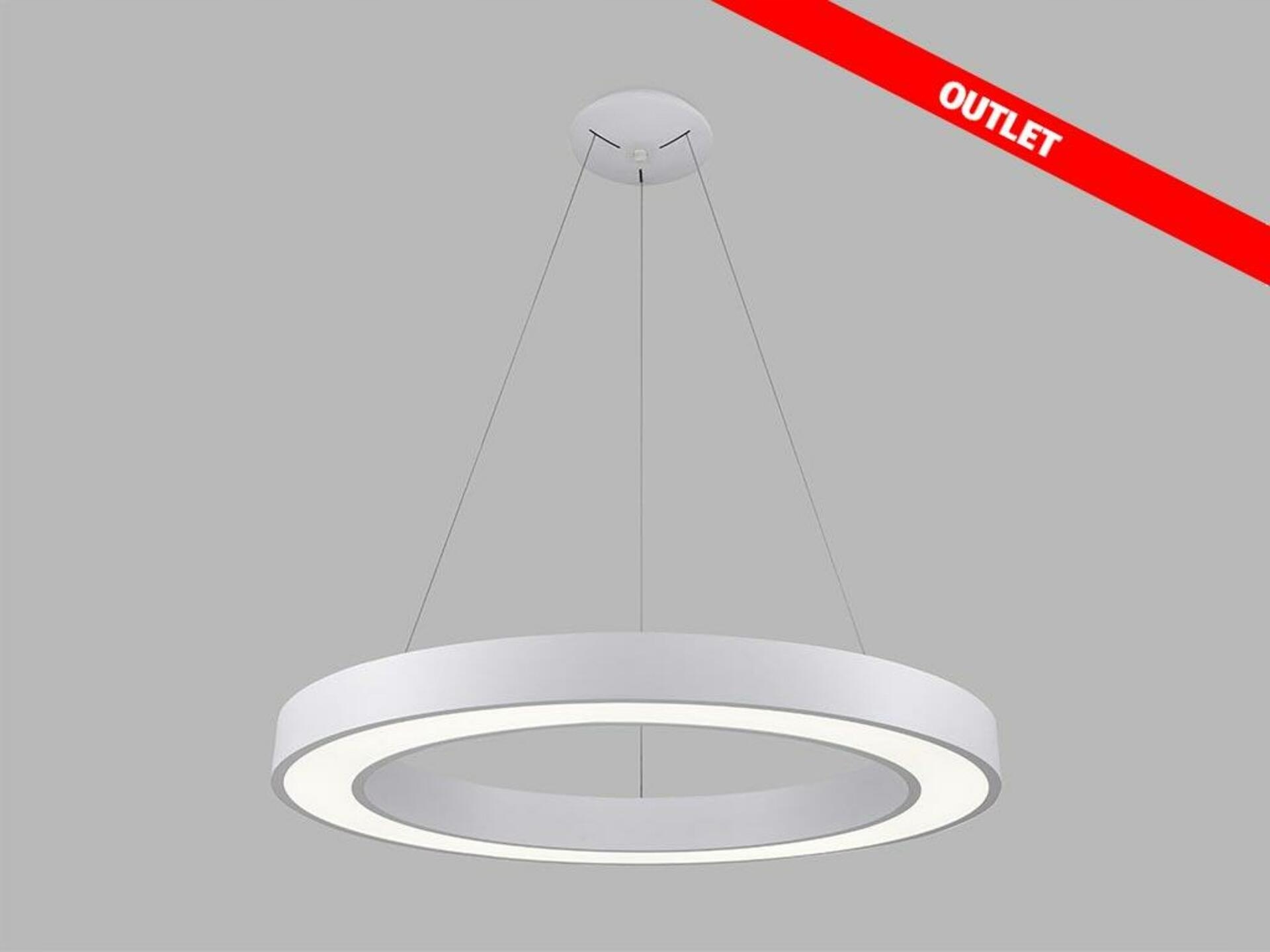 Závesné Led svietidlo LED2 Saturn 80 biele 4000K 80W 4400lm