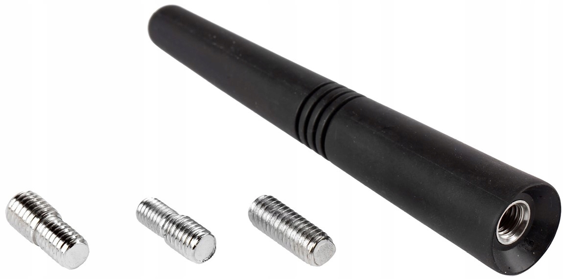 ANTENA SAMOCHODOWA RADIOWA BAT MASZT 9cm ADAPTERY Marka A-M