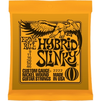 

Ernie Ball EB2222 Hybrid Slinky Nickel Wound 9-46