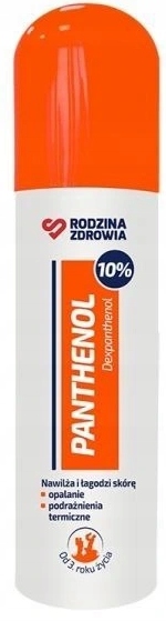 

Panthenol 10% spray, pianka Rodzina Zdrowia 150ml