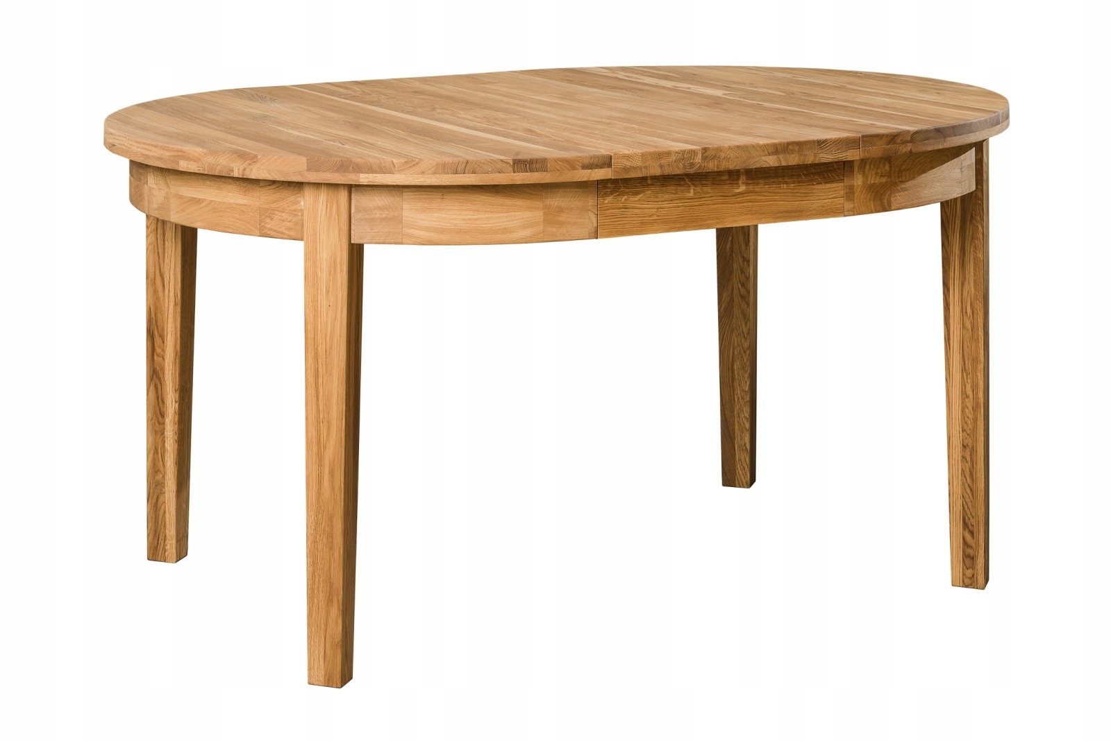 STÓŁ LITY DĄB, OKRĄGŁY MIO 100(182) cm, ROZKŁADANY