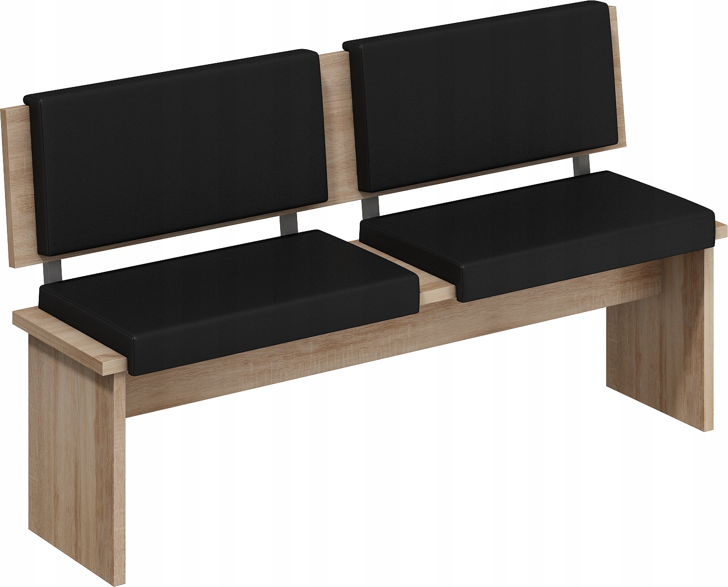 Dvojitá pohovka Gambit 01 sonoma světlá/eco černá