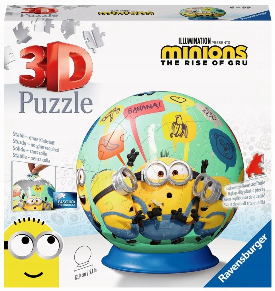 

Ravensburger Puzzle 3D Ball Minions 2