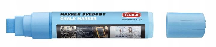 Marker kredowy Toma TO-290 XXL niebieski