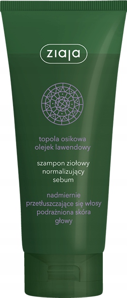 

Ziaja szampon ziołowy normalizujący sebum 200ml
