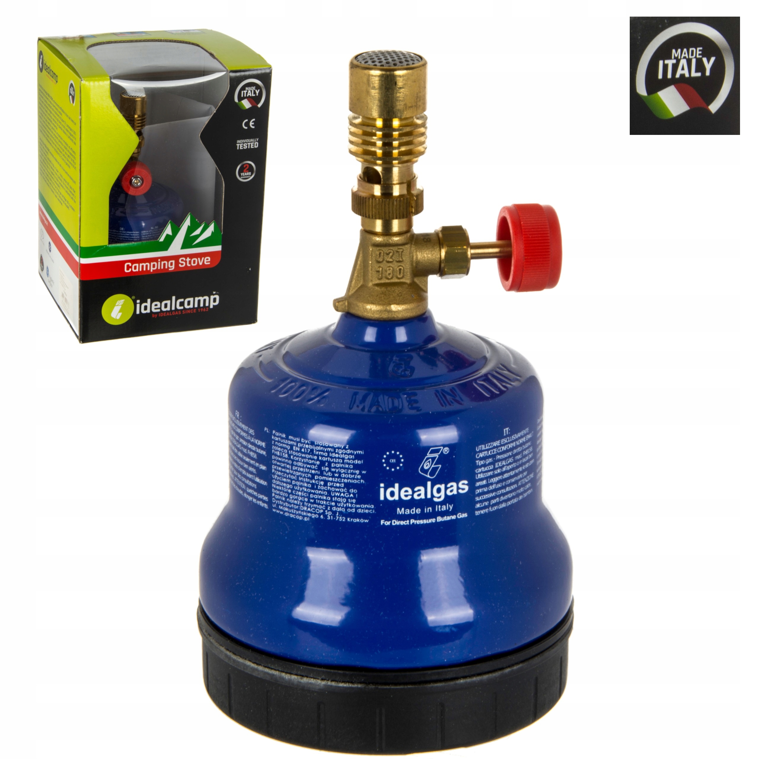 

Palnik gazowy laboratoryjny Bunsena na kartusz