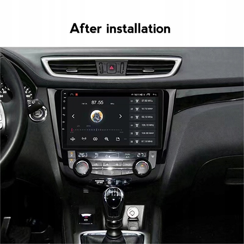 RADIO NAWIGACJA GPS ANDROID NISSAN QASHQAI 2014 Marka bez marki