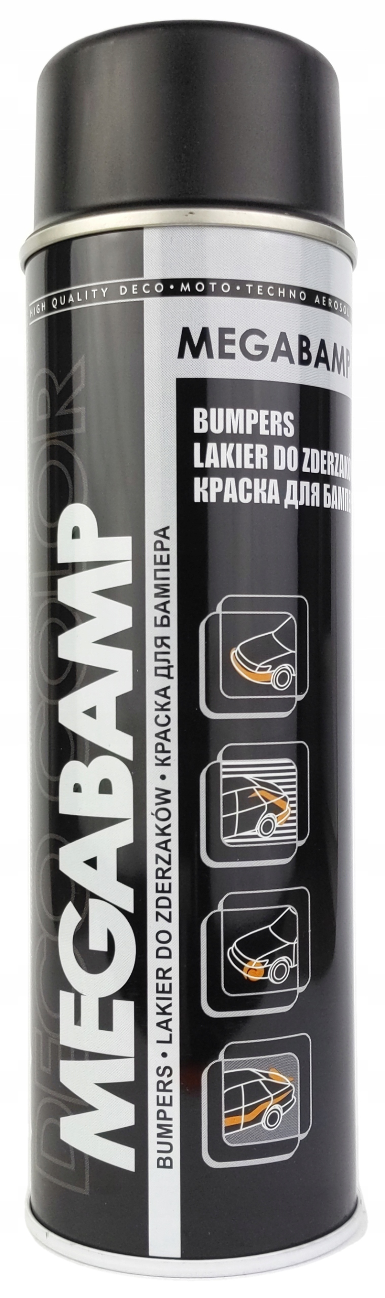 

Lakier W Sprayu Do Zderzaków Kokpitu Czarny Półmat
