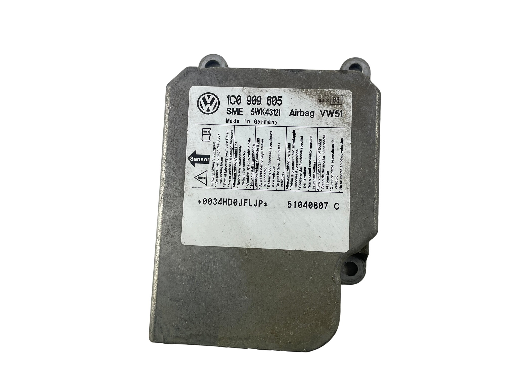 module sensor airbag 1C0 909 605 Ford Galaxy WGR 5WK43121
