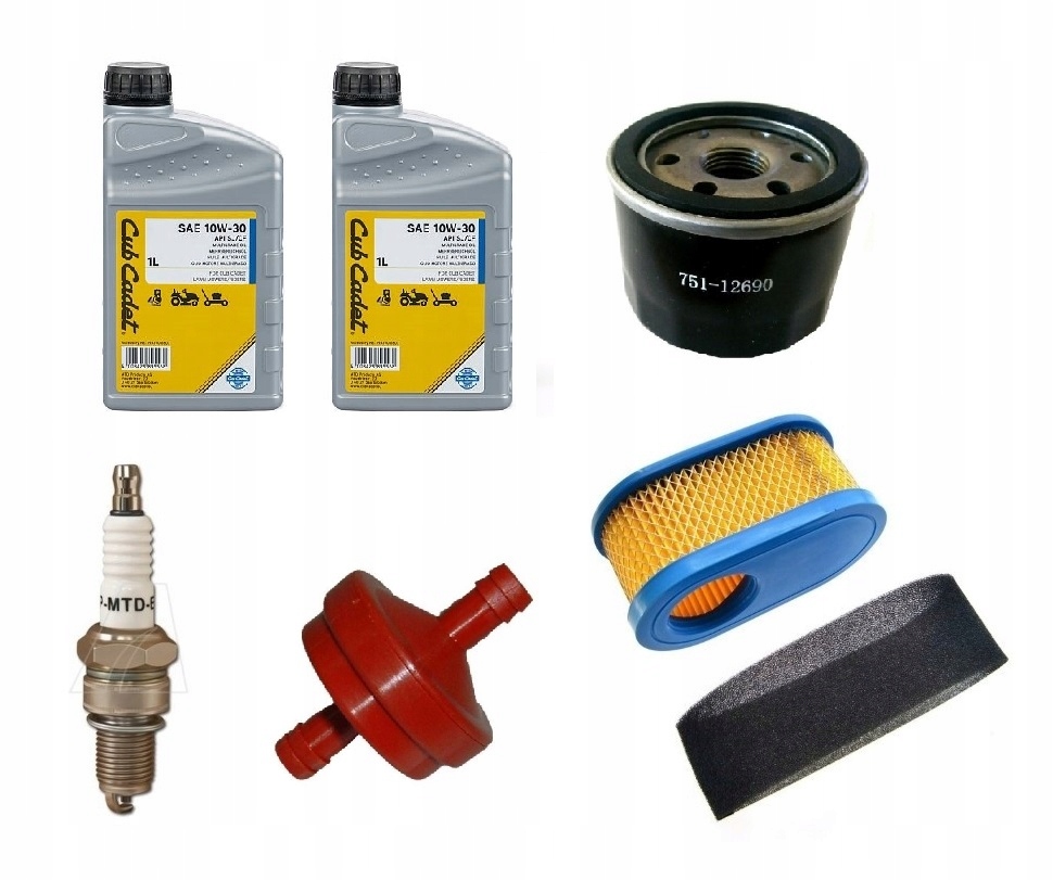 Olejový filter na vzduch, olejová sviečka pre motor Mtd Thorx 4p90 wolf garten