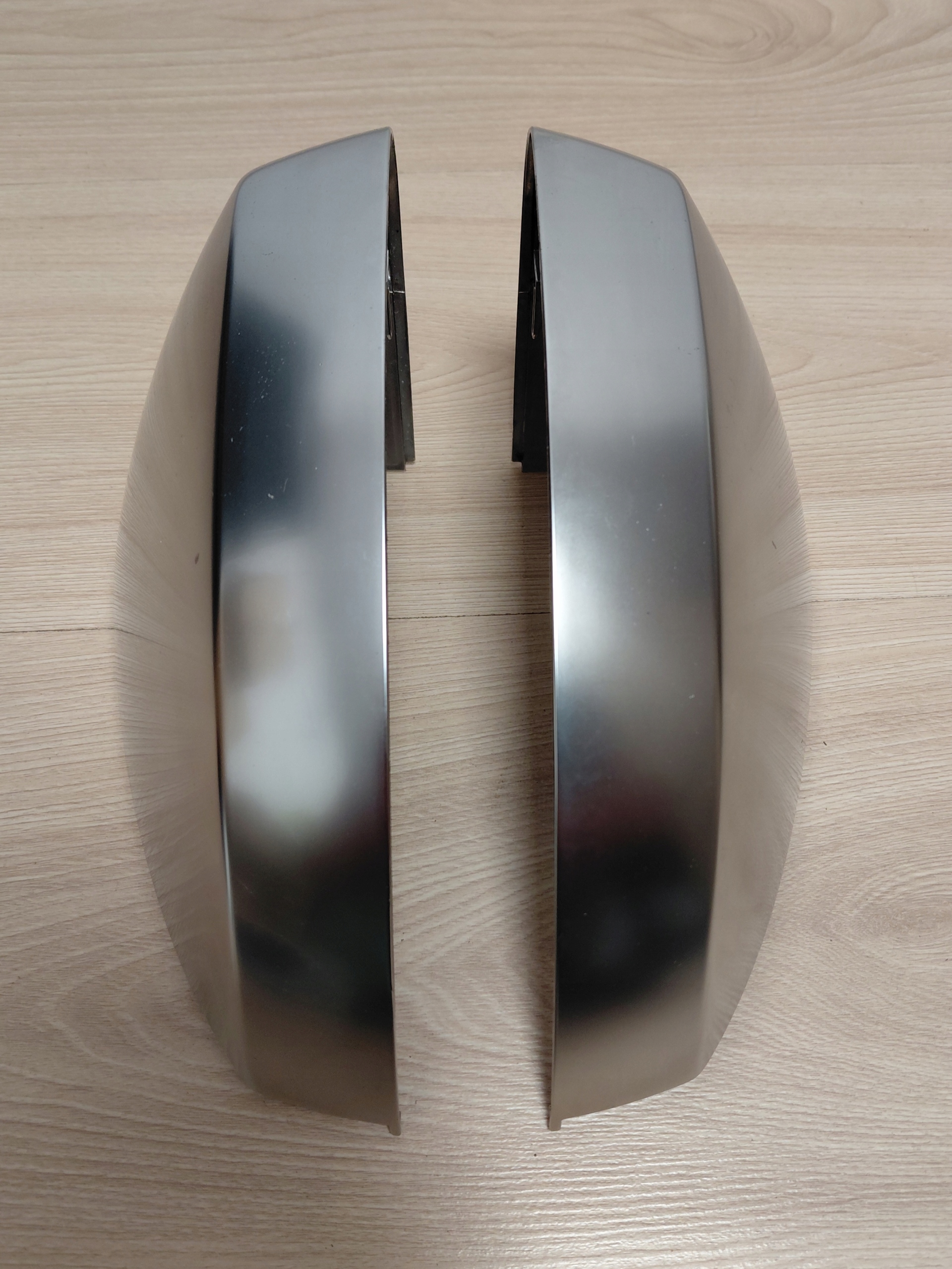 AUDI A3 RS3 8V OBUDOWY mirrors CHROM SATYNA KOMPLET EUTOPA OE