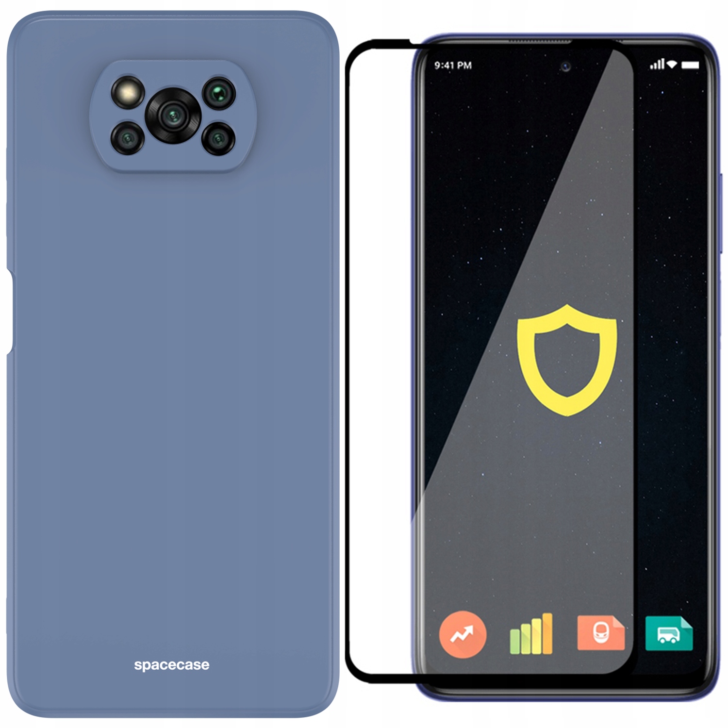 

Etui Matowe Spacecase Do Poco X3 Pro Nfc Szkło