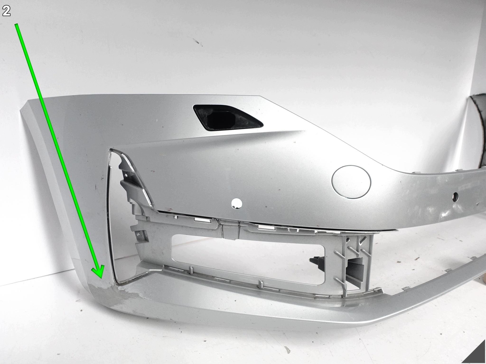 SKODA OCTAVIA IV 5E3 NX LIFT 24- bumper BUMPER front (4xPDC/washers)