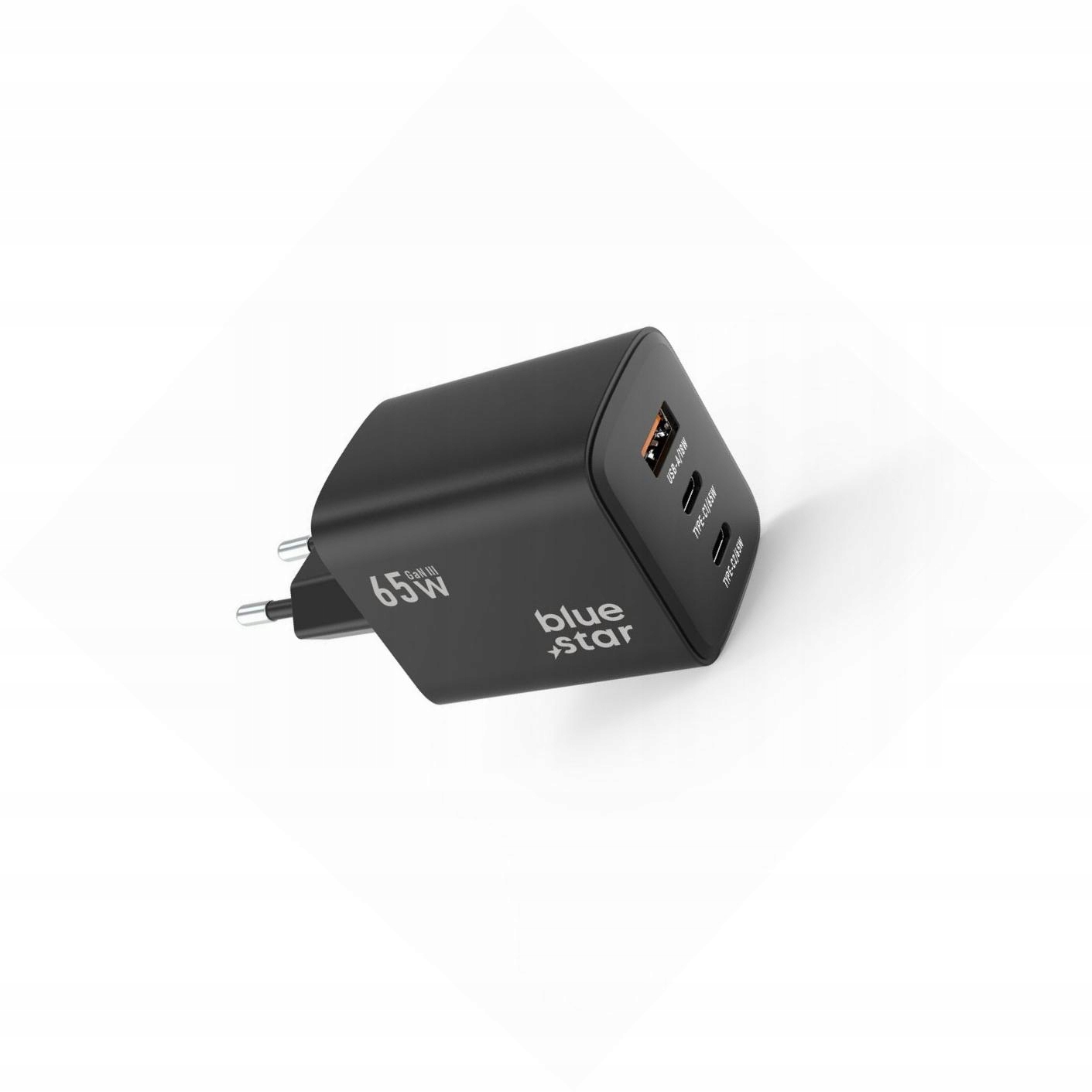 Szybka ładowarka Gan 65W sama kostka 3 wejścia do Nothing Phone 2a Plus