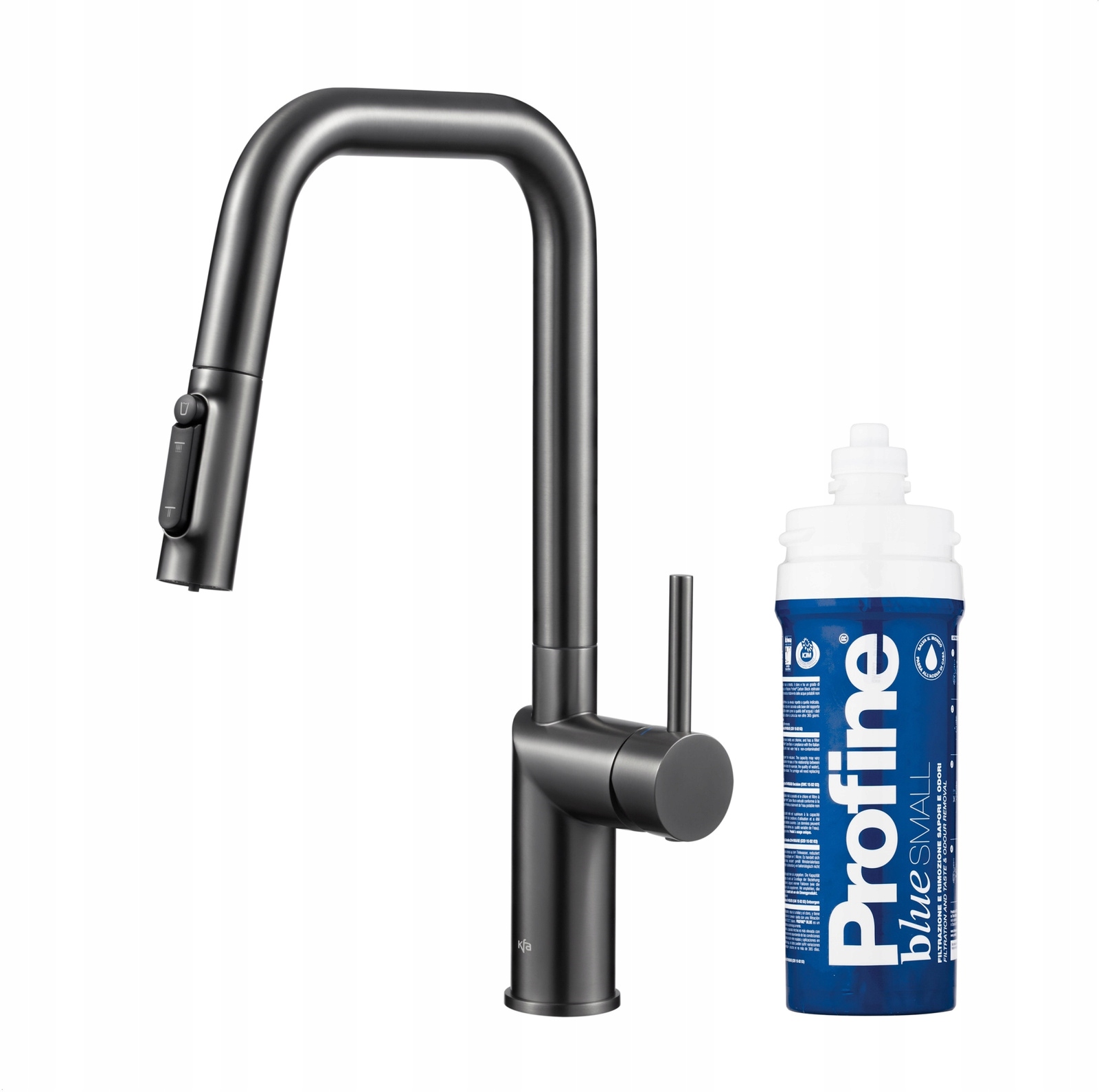 Kfa Kuchynská Batéria Duero Pure Style Profine Blue S, Gun Metal Grey