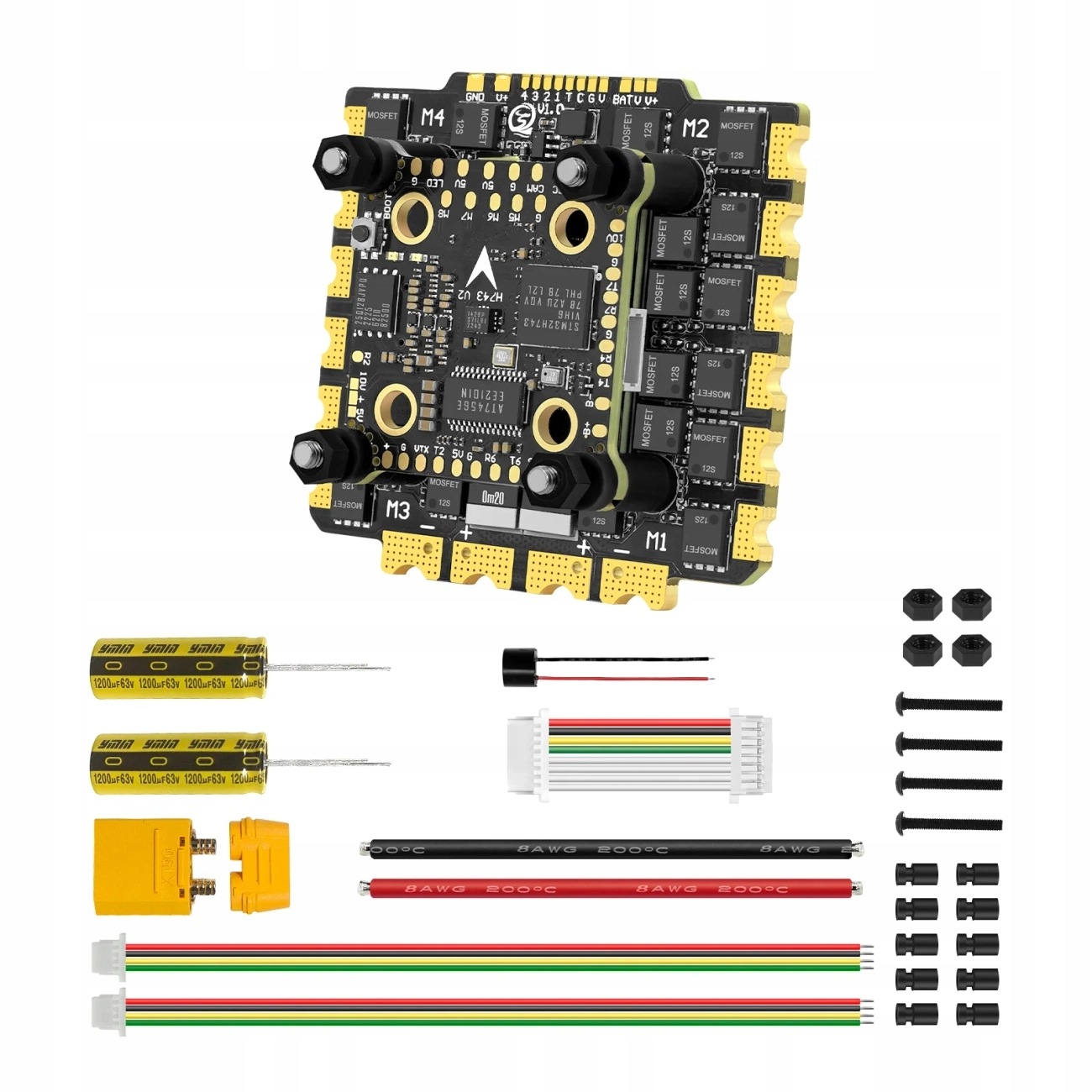 Sada Fc Esc Sequre H743 V2 E130 G2 ICM42688P 4-12S AM32