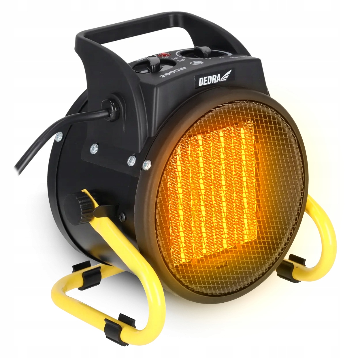 Nagrzewnica elektryczna Dedra DED9930C 2000 W okrągła 20 m2 3 tryby