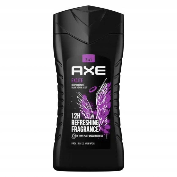 Axe Excite Żel pod prysznic 400 ml