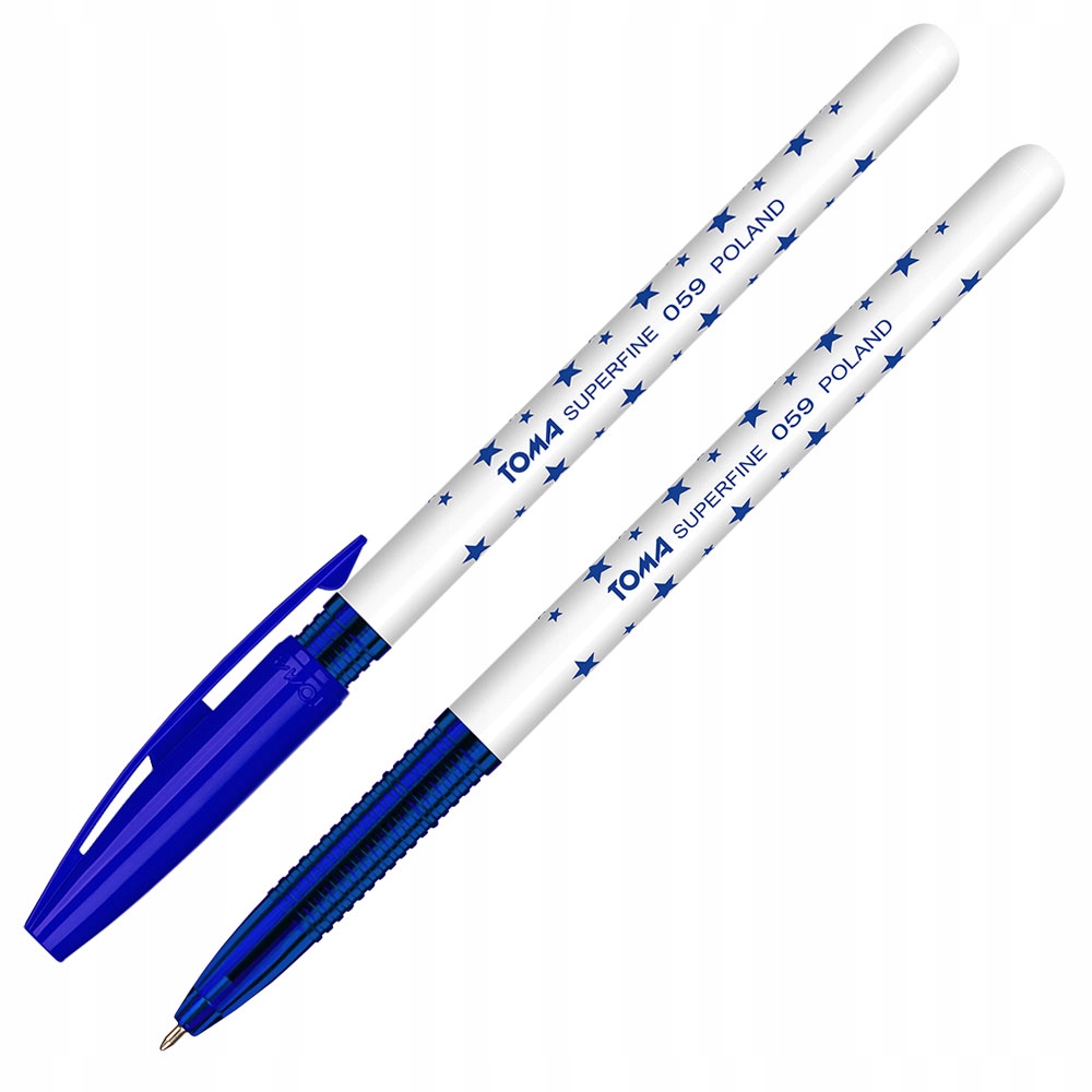 

Długopis w gwiazdki Toma 0,5 mm niebieski