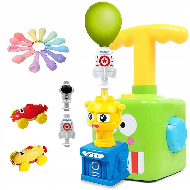 WYRZUTNIA BALONÓW SAMOCHÓD AERO BALONY ZESTAW XXL