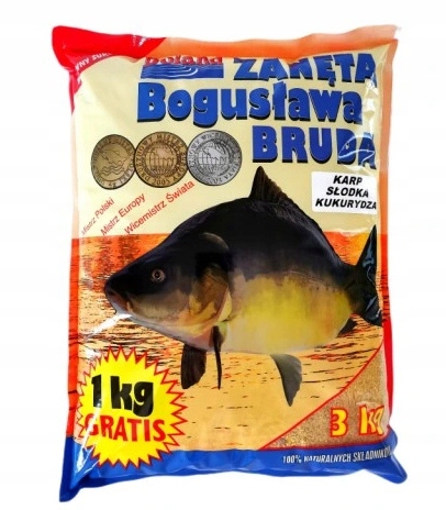 Zanęta Brud Popularna 3KG Karp Czosnek