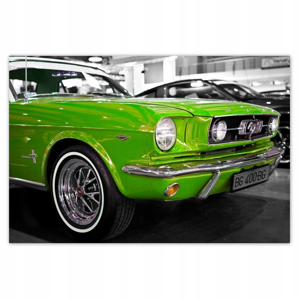 

Plakat 93x62 Limonkowy klasyk Ford