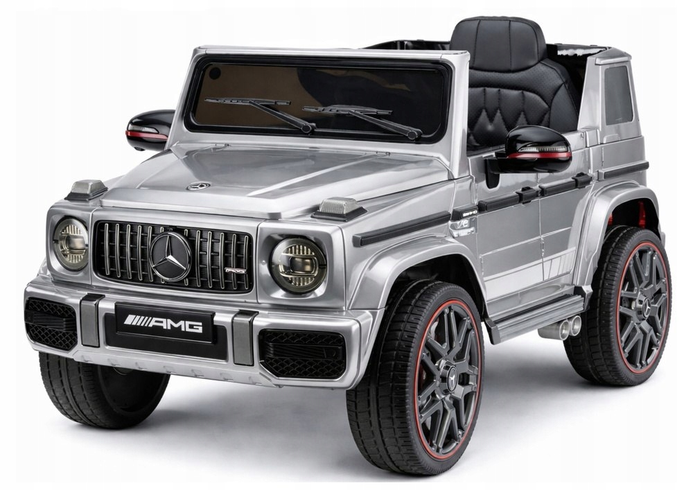 Auto Na Akumulator Dla Dziecka Mercedes Amg G63 Lakier 2X200W Eva Skóra Led