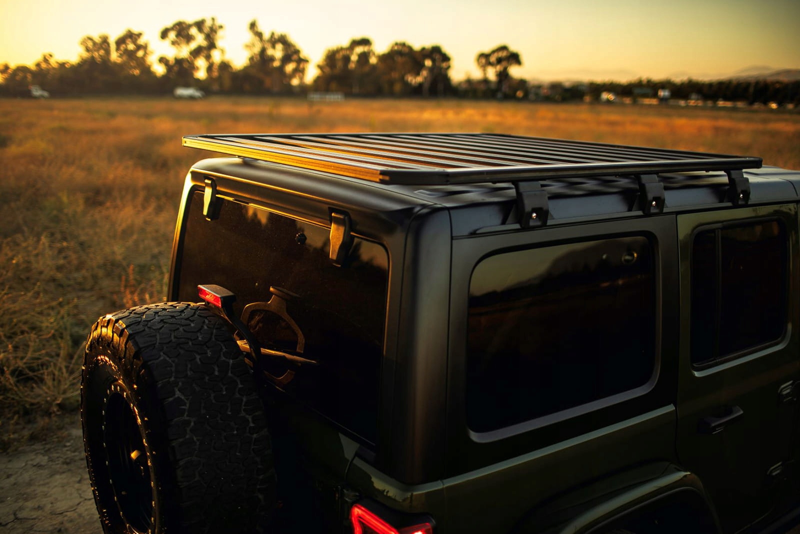 BAGAŻNIK DACHOWY PLATFORMA JEEP WRANGLER JL 2018+ Długość 185 cm