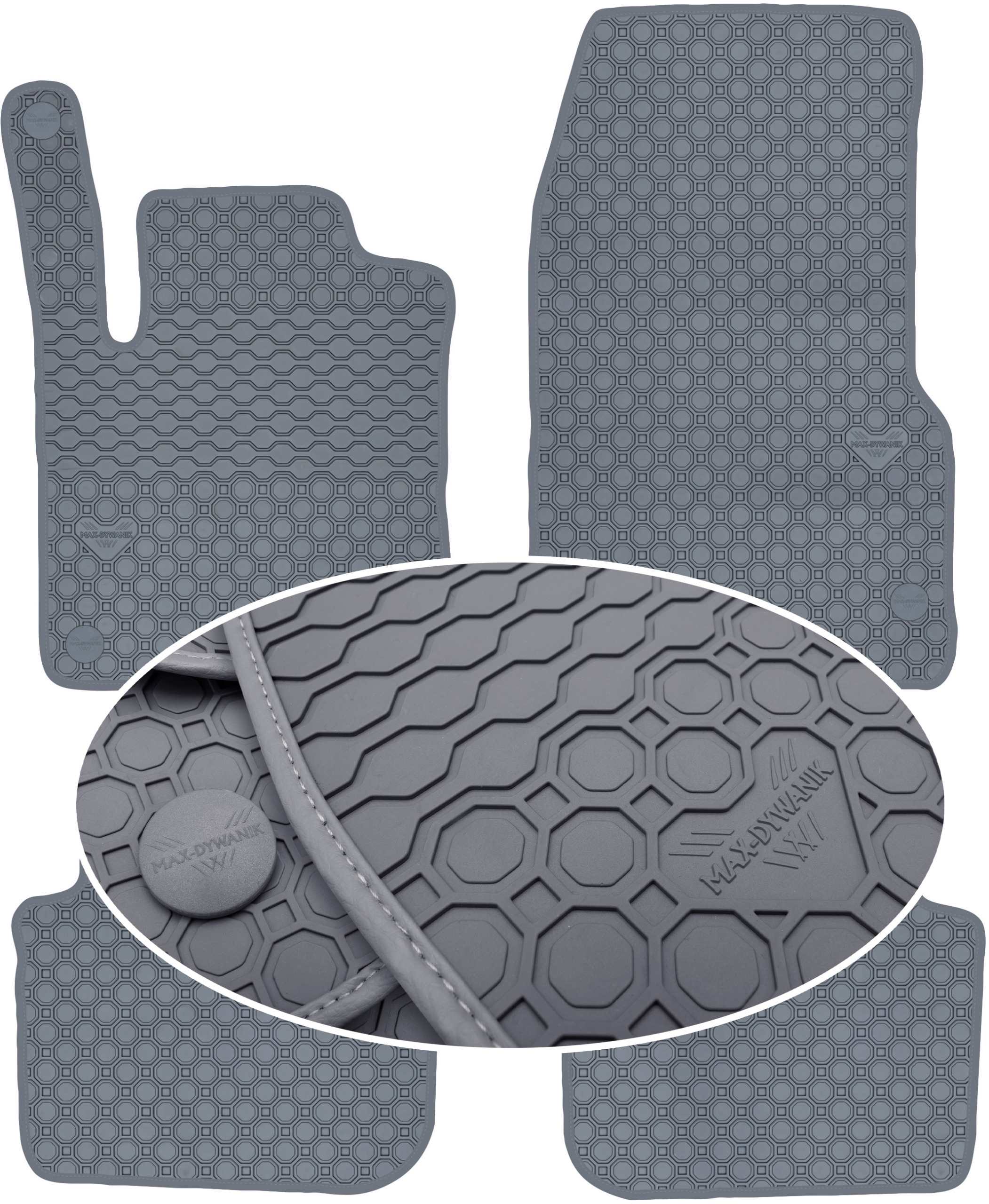 Smart Forfour I 2004-2006 Koberce Šedé