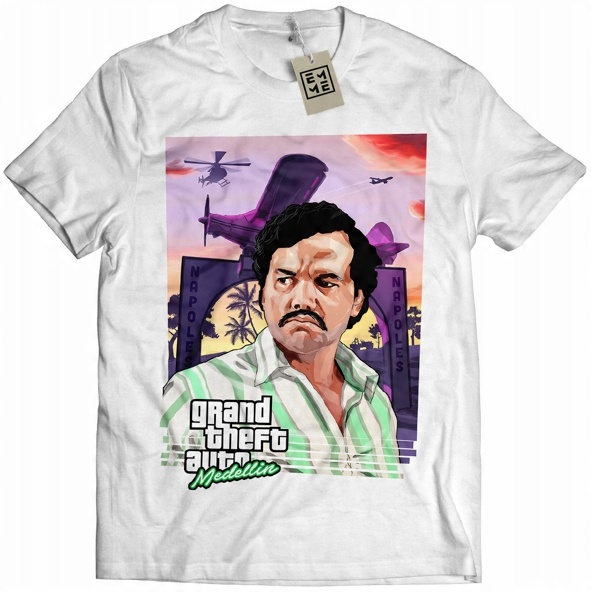 

Koszulka Narcos Pablo Escboar prezent 2XL