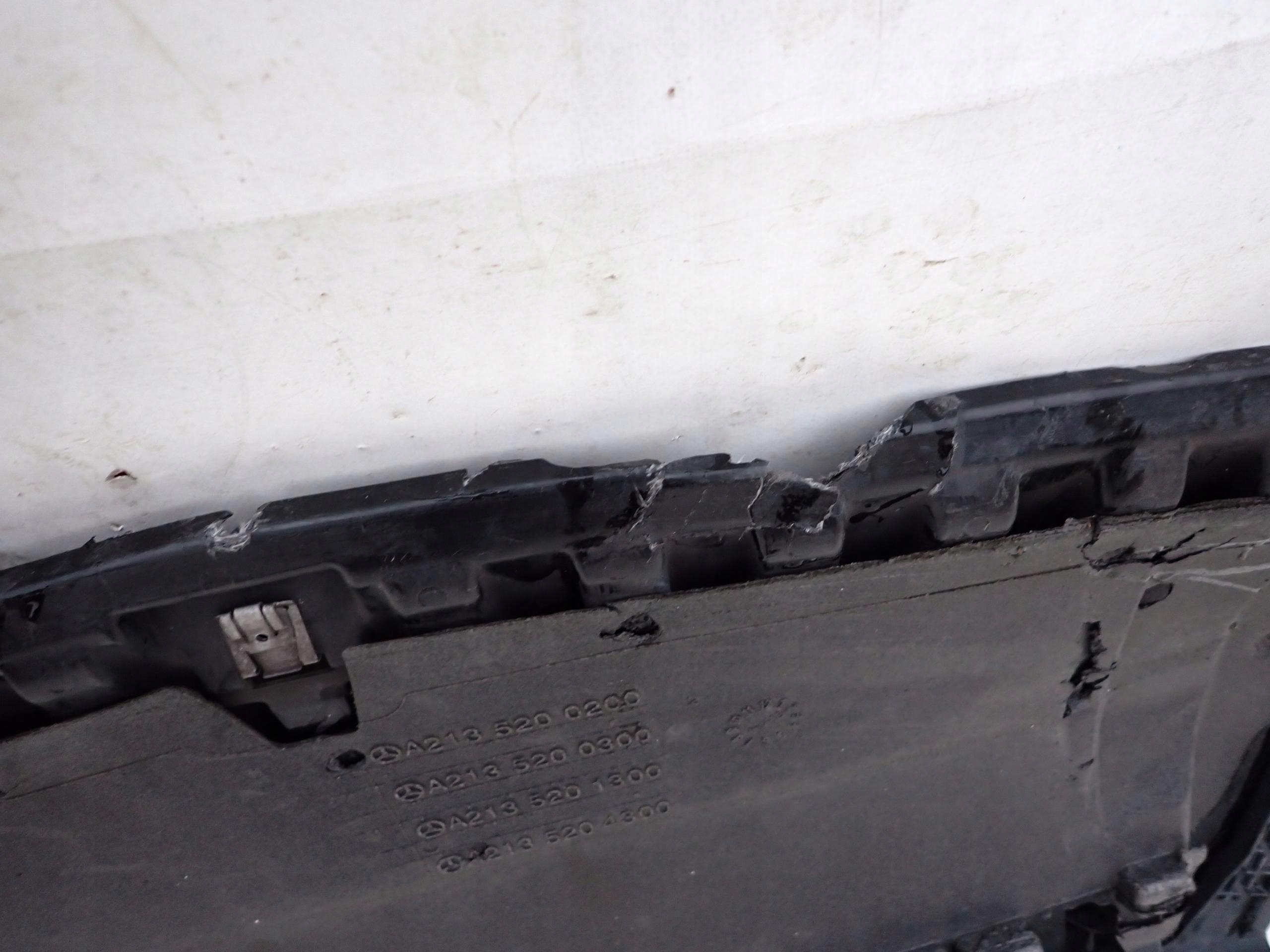 MERCEDES E-KLASA W213 16- abdeckung Blende Abdeckung der Stoßstange