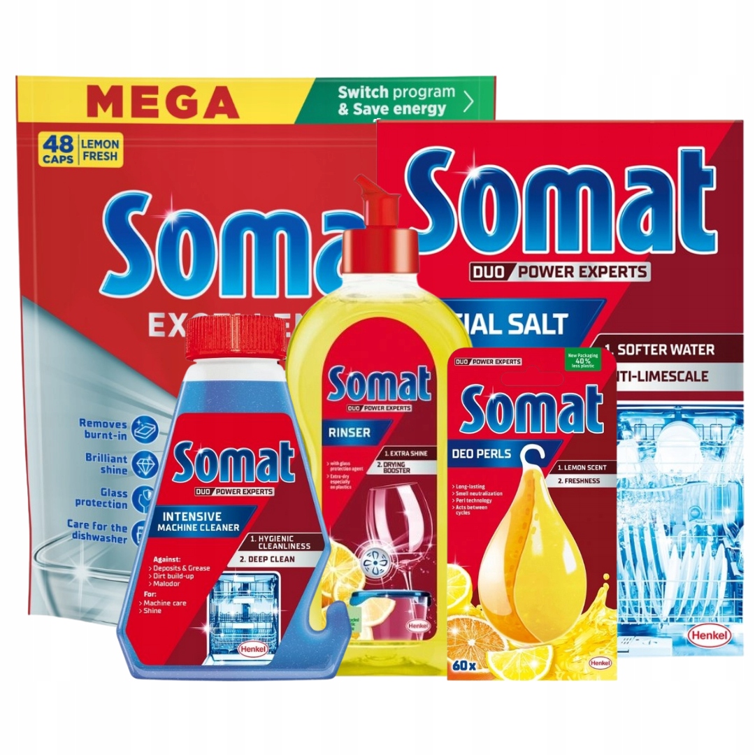 Somat Excellence Sada pro myčku nádobí s 5 prvky