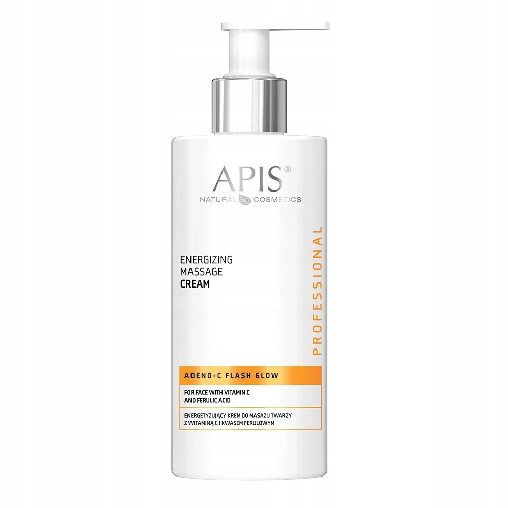 Apis Adeno-c Energizující masážní krém na obličej s vitamínem C 300 ml