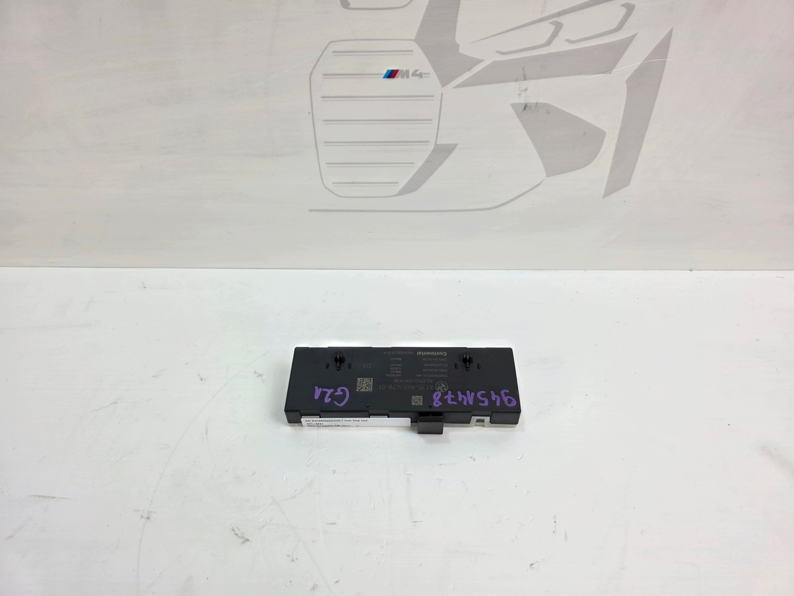 module control unit bonnet BMW G21 G31 9451478