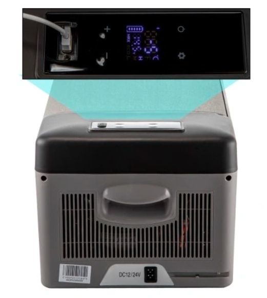 Lodówka Turystyczna Samochodowa Na Prąd Do Auta Duża 15L 12V 24V Rodzaj elektryczne