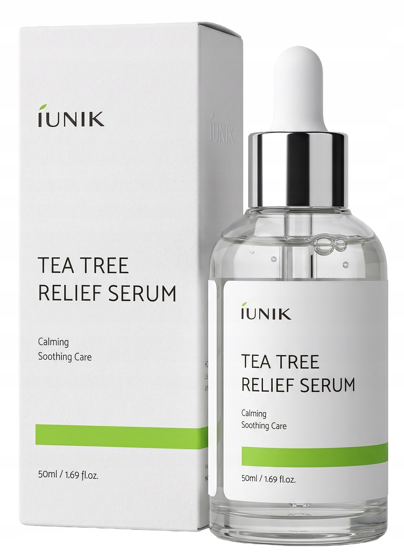 iUNIK Tea Tree Relief sérum pro problematickou pleť s vodou z lisu 50 ml
