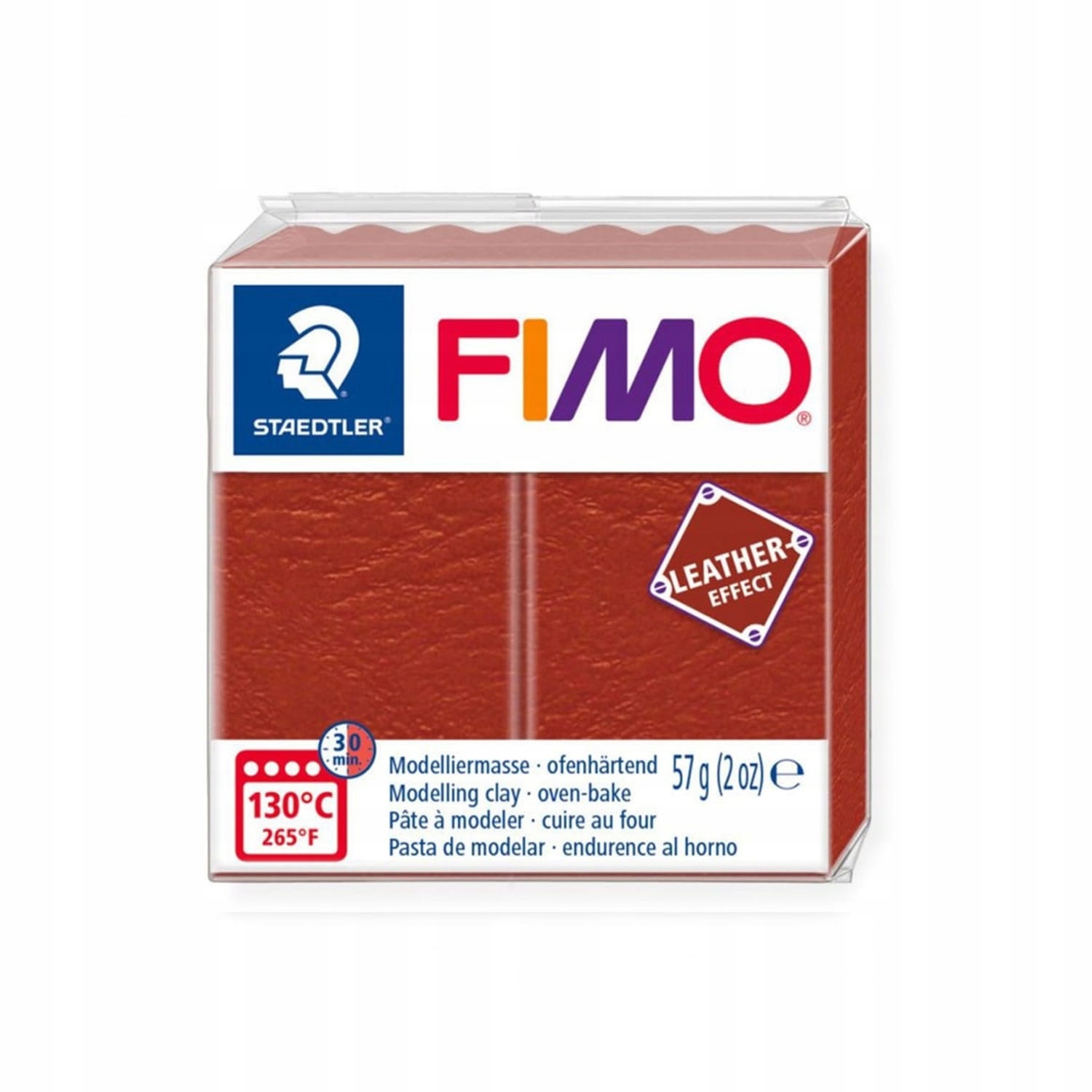 Masa FIMO leather-effect 57g Rdzawa - 749