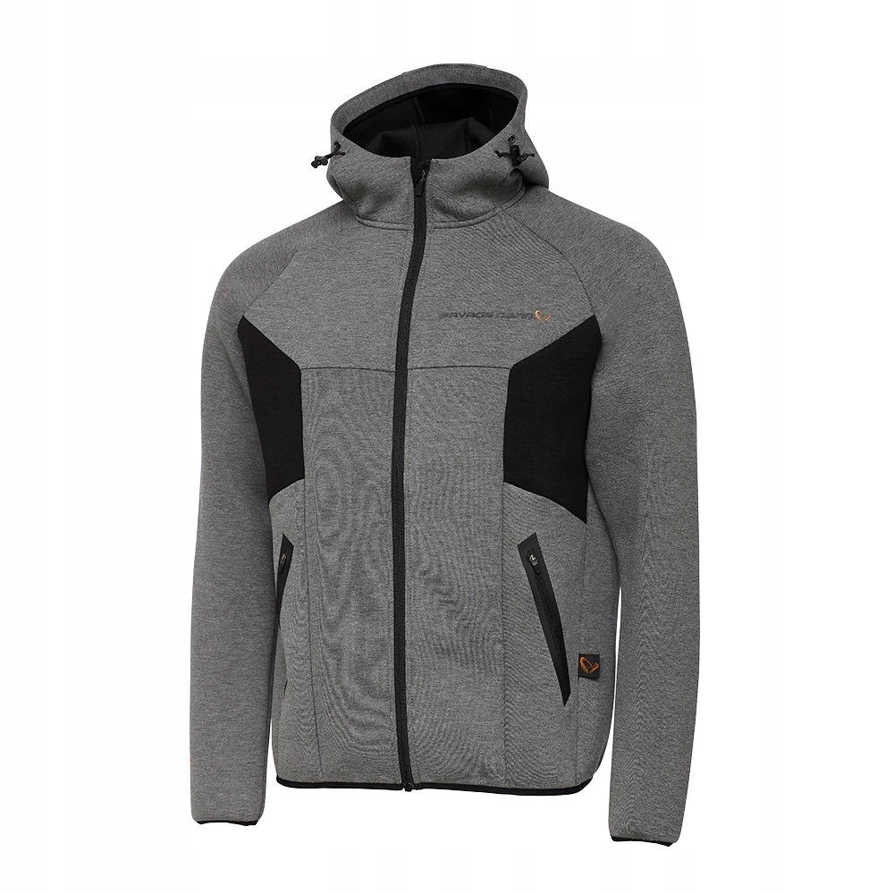 Bluza Savage Gear Tec-Foam Zip Hoodie Dark roz. L