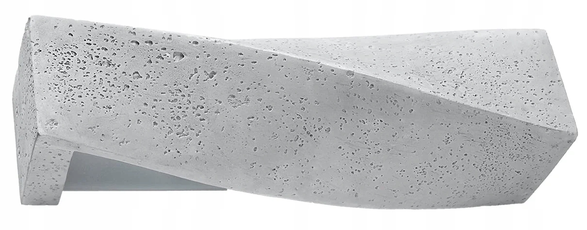 Betónové nástenné svietidlo sivé, dekoratívne, 2xE27 60W, IP20, nastaviteľné, Sollux Lighting