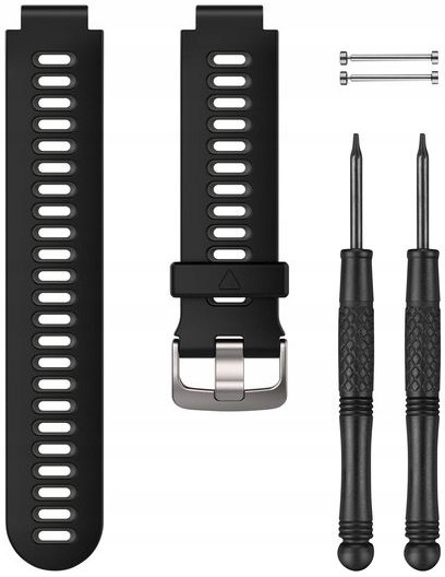 Garmin Pasek do zegarka Fr 230/235/630/735XT czarno-szary, 010-11251-0K