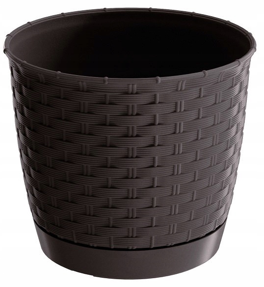

Doniczka Ratolla Round DRLO165 umbra Prosperplast
