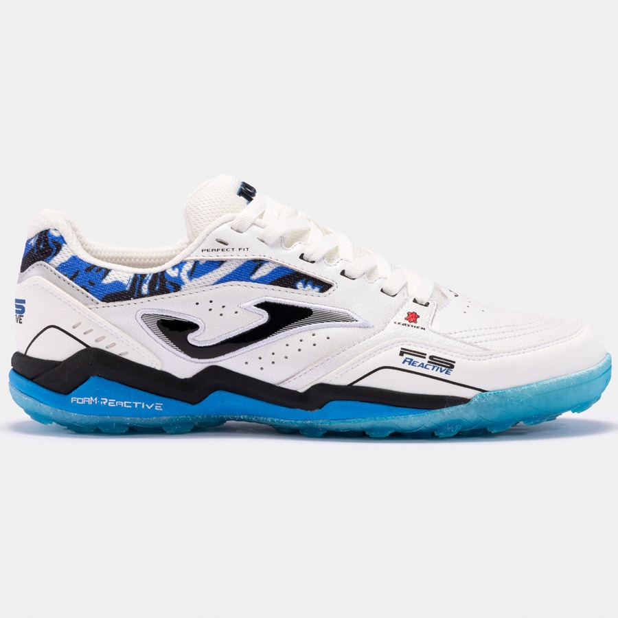 Joma Fs Reactive 2432 Tf [40] Pánské turfy boty, bílá barva